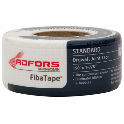 ADFORS FDW8660-U Drywall Tape Wrap, 150 ft L, 1-7/8 in W, White