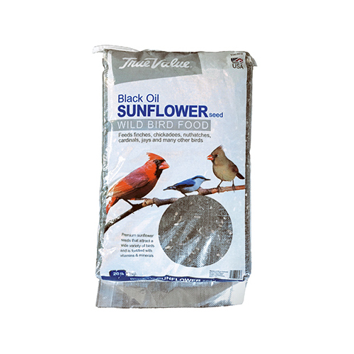 JRK SEED B115920 Black Oil Sunflower Bird Seed, 20-Lbs.