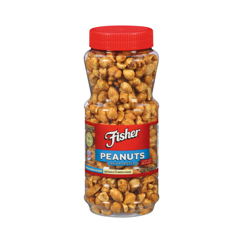 Dry Roasted Peanuts, 14-oz. jar - pack of 12