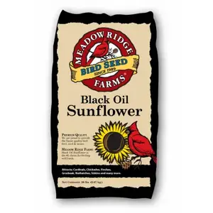 JRK SEED B200020 20-Lb. Black Oil Sunflower Bird Seeds