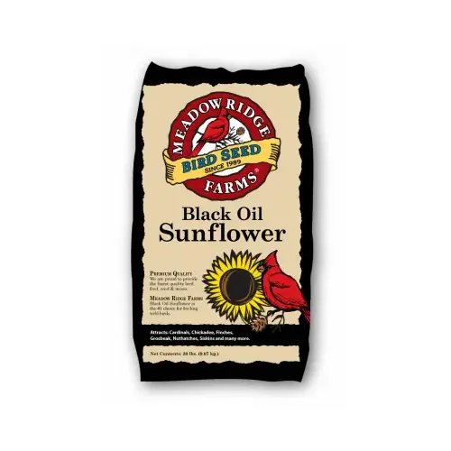 20-Lb. Black Oil Sunflower Bird Seeds