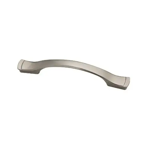 Liberty Hardware P25965C-SN-C Step Edge Cabinet Pull, Satin Nickel, 4-In.