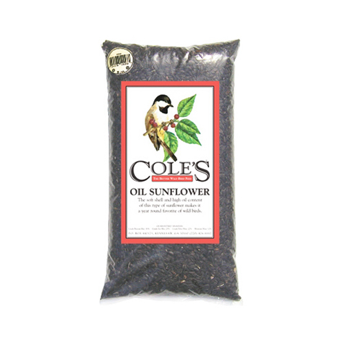 COLES WILD BIRD PRODUCTS INC OS16 Wild Bird Food, Black Oil Sunflower, 16-Lbs.