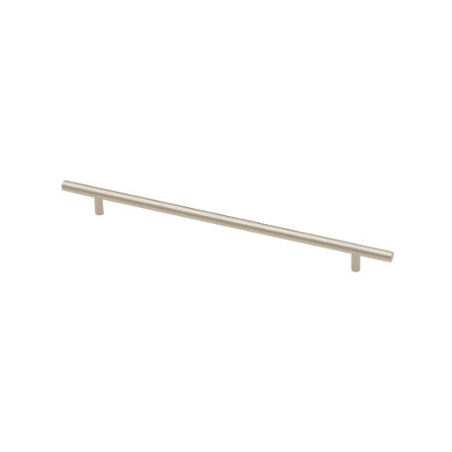 Cabinet Pull, Flat End Bar, Stainless Steel, 11-5/16-In.