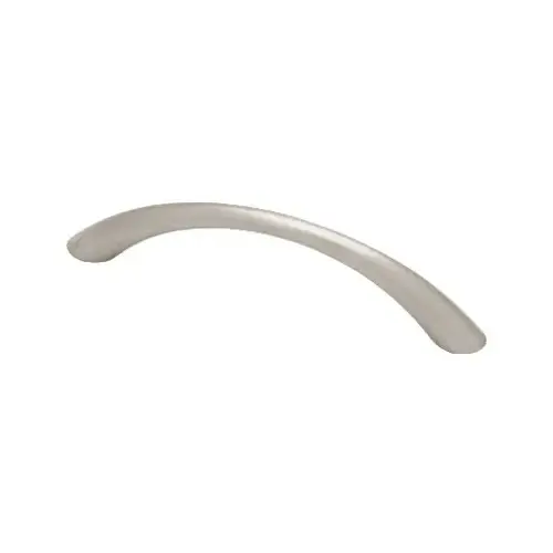 Taper Bow Cabinet Pull, Satin Nickel, 96mm