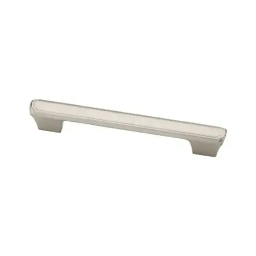 Theo Pattern Cabinet Pull, Satin Nickel, 5-In.