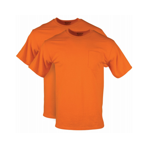 Safety T-Shirts, XL, Orange Pair