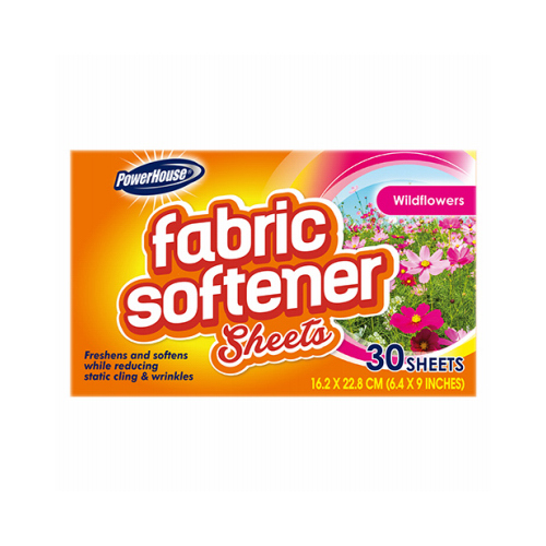 Fabric Softener Dryer Sheets, Fresh Floral, 30-Ct. - pack of 12