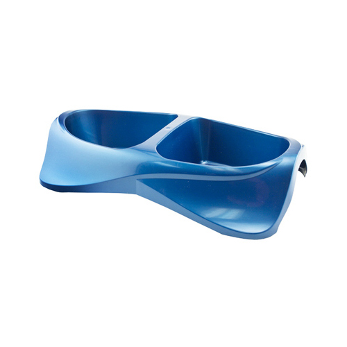 WESTMINSTER PET PRODUCTS 00443-XCP12 Pet Bowl Duo, Large - pack of 12