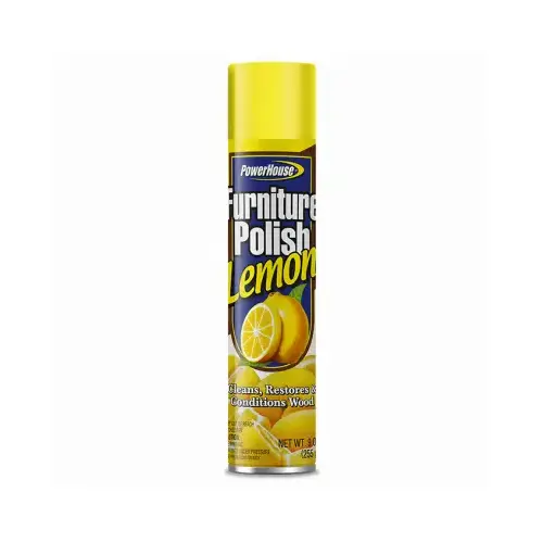 Furniture Polish, Lemon, 9-oz. Aerosol - pack of 12