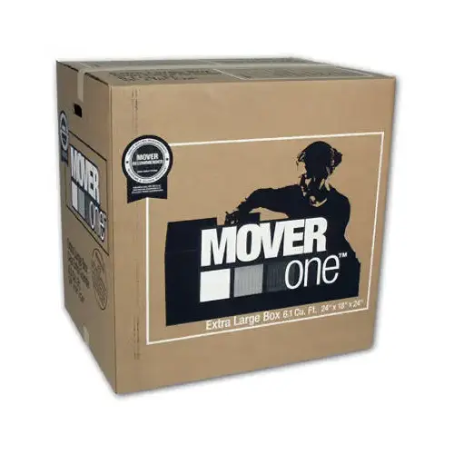 SCHWARZ SUPPLY SOURCE SS-904 Moving Box, XL, 24 x 18 x 24-In.