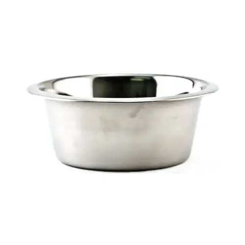 Ruffin' it Stainless Steel Round 1 Qt. Pet Food Bowl