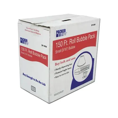 SCHWARZ SUPPLY SOURCE SP-484 Bubble Pack Roll, 12-In. x 150-Ft.