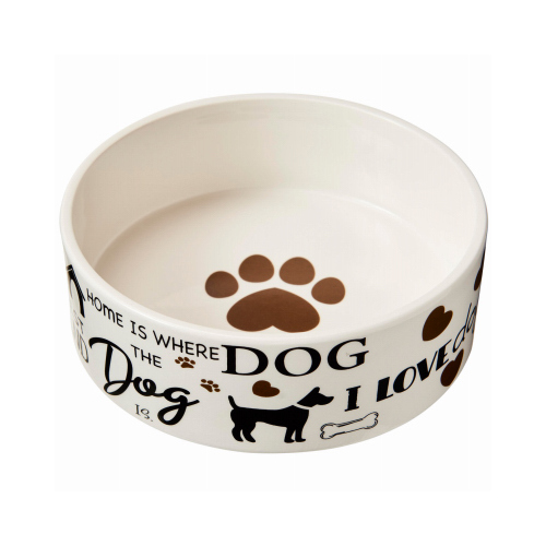 Spot 54698 7" I Love Dog Dish