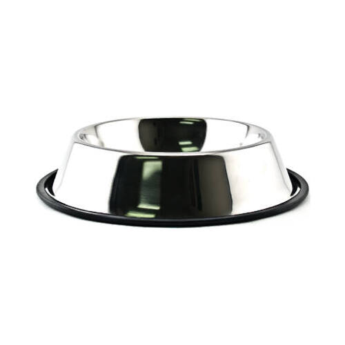 Pet Bowl, Stainless Steel, 64-oz.