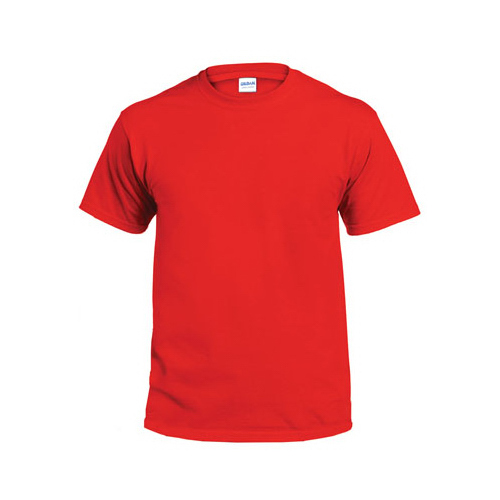 Gildan 298498 T-Shirt, Short-Sleeve, Red Cotton, XL