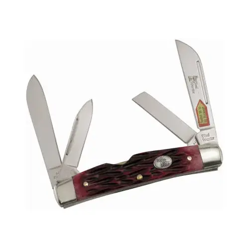 FROST CUTLERY COMPANY SW-118RWJ Steel Warrior Congress Knife, 4-Blade