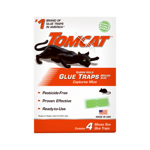 Tomcat 0362710 Mouse Glue Trap - pack of 4