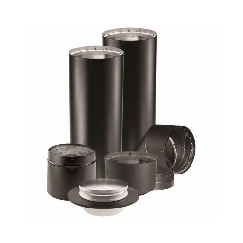 DVL Double-Wall Universal Stove Pipe Installation Kit, 6-In.