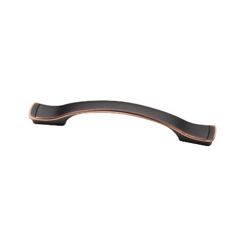 Liberty Hardware P25965C-VBC-C Step Edge Cabinet Pull, Venetian Bronze, 4-In.