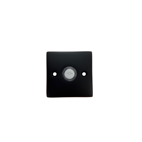 Doorbell Button Square Rose, Oil Rubbed Bronze Finish