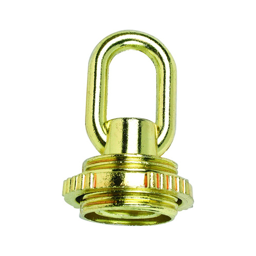 Collar Loop, Screw, Brass