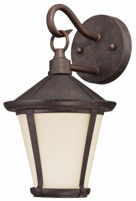 Westinghouse 62041 Darcy Series 00 Outdoor Wall Fixture, 120 V, 9 W, LED Lamp, 748 Lumens, 2700 K Color Temp Antique Bronze