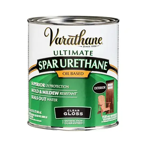 Spar Urethane Ultimate Gloss Clear Oil-Based 1 qt Clear - pack of 2
