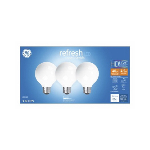 LED Bulb Refresh G25 E26 (Medium) Soft White 40 W Frosted