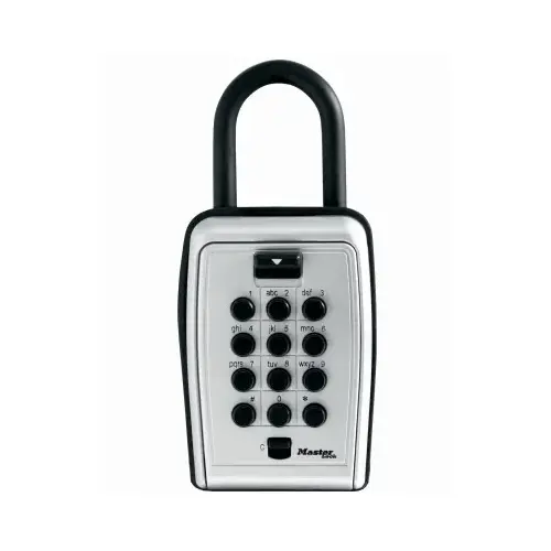 PUSH BUTTON PORTABLE LOCK BOX; RESETTABLE COMBO - pack of 28