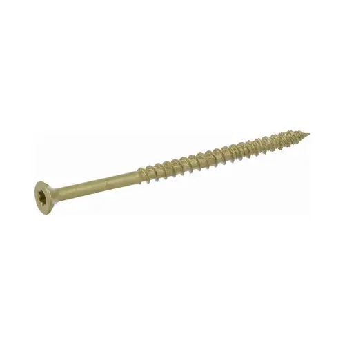 Multi-Material Screw POWERPRO ONE No. 10 X 3-1/2" L Star Flat Head 1 lb Bronze