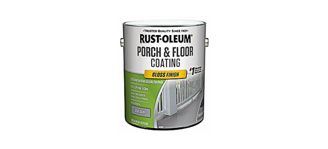 Rust Oleum 320473 XCP2 Porch and Floor Paint Primer Porch Floor Gloss Dove Gray 1 gal Dove Gray pack of 2 Buy Now