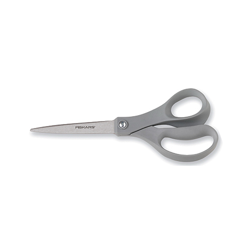Fiskars 142490-1014 Scissors Stainless Steel 1 pc Gray