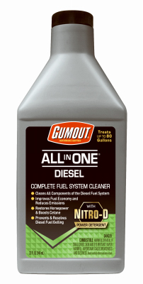 GUMOUT 510012 234482 Fuel System Cleaner, 32 oz, Liquid, Petroleum Brown