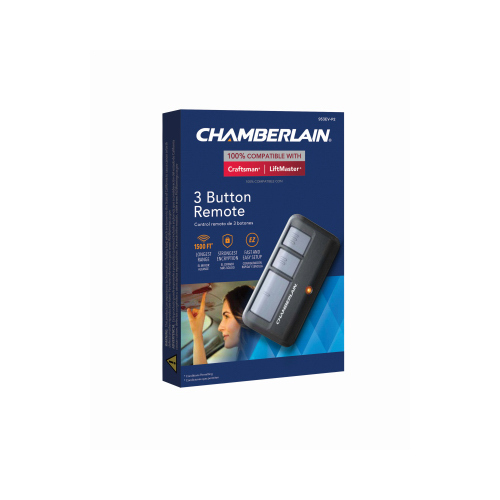 Chamberlain 953EV-P2 Opener Remote Black