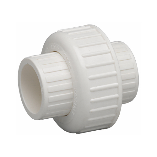 Union Schedule 40 3/4" Slip X 3/4" D Hub PVC 2-1/2"