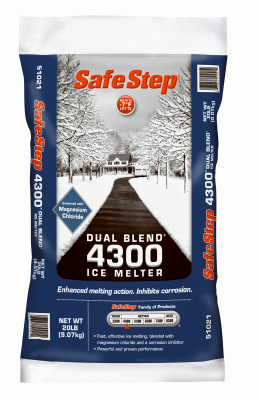 Safe Step 639752 Dual Blend 51021 Ice Melter, Crystalline Solid, White, 20 lb Bag