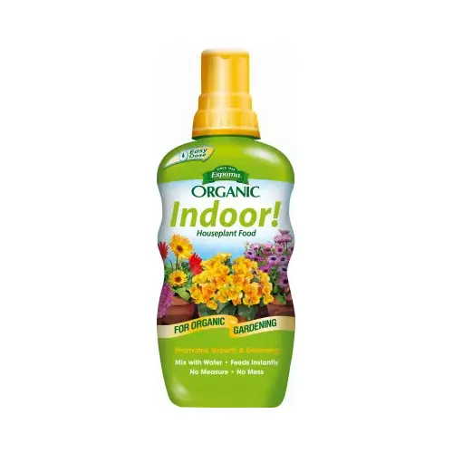 Espoma INPF8 Organic 8 Oz. 2-2-2 Concentrate Indoor Liquid Plant Food