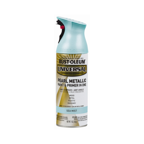 Spray Paint Universal Metallic Pearl Sea Mist 11 oz Pearl Sea Mist