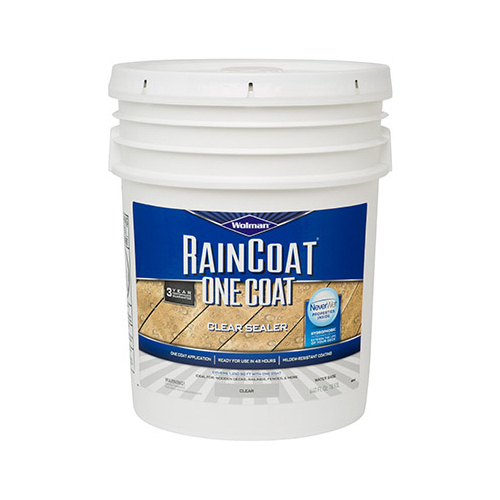 Wood Sealant RainCoat Clear Water-Based 5 gal Clear