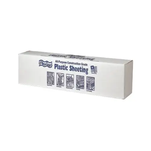 Film-Gard 626057 Sheeting 20 ft. W X 50 ft. L X 6 mil T Professional Grade Polyethylene Black Black