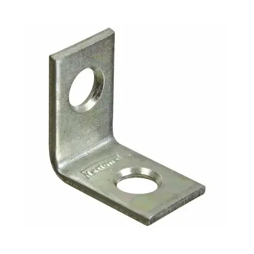 115BC Series Corner Brace, 3/4 in L, 1/2 in W, Steel, Zinc, 0.07 Thick Material