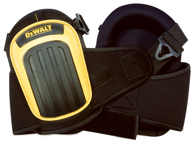 CLC DG5204 Non-Skid Knee Pad, Poly Pro/TPE Cap, EVA Polyurethane Pad, Hook and Loop Closure Black/Yellow