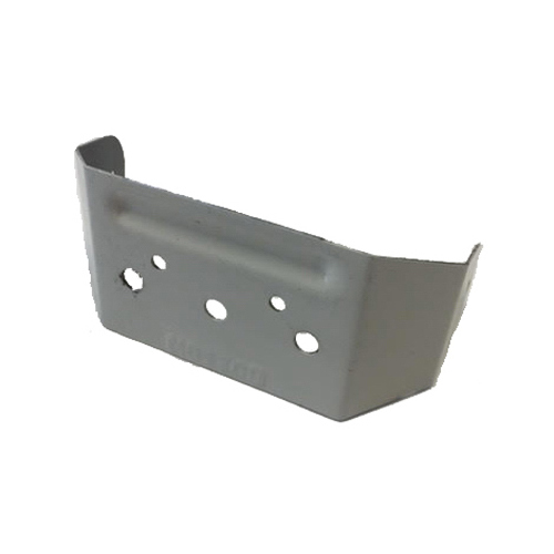 Downspout Bracket 2.5" H X 4.5" W X 1.75" L White Aluminum White