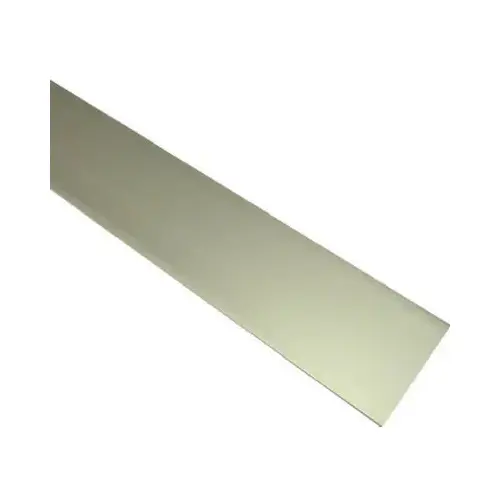 Aluminum Flat Bar 0.125" X 2" W X 3 ft. L Weldable Mill - pack of 6