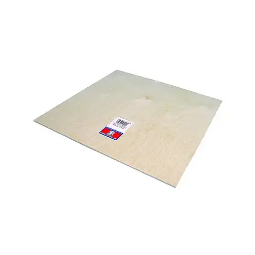 Craft Plywood, 1/2 x 12 x 12 In.