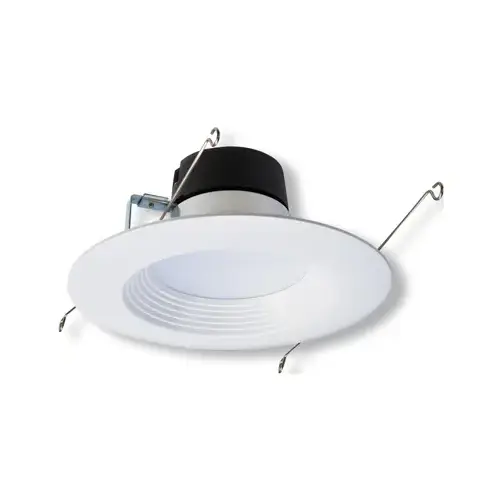 5-6" LT5 Series Retrofit Trim, 8 W, 120 V, LED Lamp, White, Matte