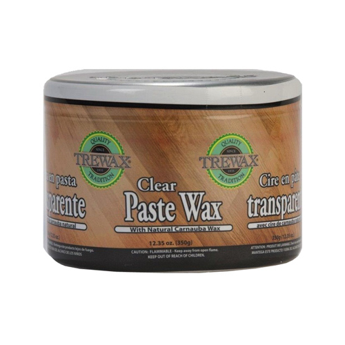 Paste Wax, Clear, Paste, 12.35 oz, Can