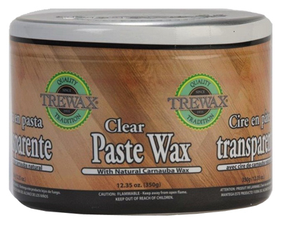 Trewax 887101016 Paste Wax, Clear, Paste, 12.35 oz, Can