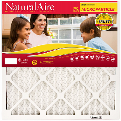 NaturalAire 85256.011520 NaturalAire Microparticle Pleated Air Filter, 90 Days, 15x20x1- In.